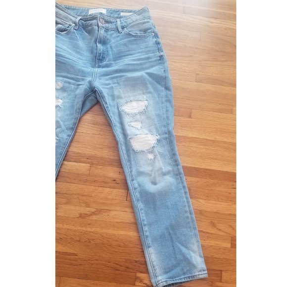 Pacsun - Rework Blue Patch and Repair Retro Jeans - Picture 4 of 10